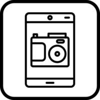 icono de vector de camara