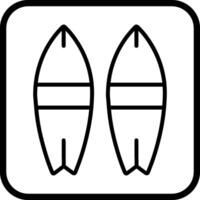 Surfboard Vector Icon