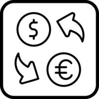 Currency Exchange Vector Icon