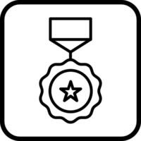 icono de vector de medalla