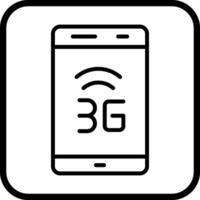 icono de vector 3g