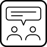 Conversation Vector Icon
