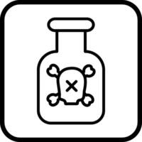 Poison Vector Icon