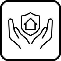 icono de vector de protección