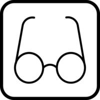 icono de vector de gafas de sol