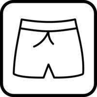 icono de vector de traje de baño