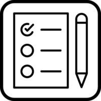 Task List Vector Icon