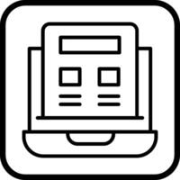 Layout Vector Icon