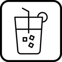 icono de vector de bebida fría