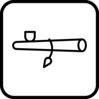 Pipe Of Peace Vector Icon