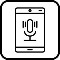 Voice Record Vector Icon