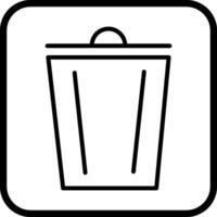 Trash Vector Icon