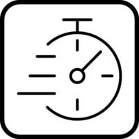 icono de vector de tiempo flexible