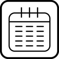 Calendar Vector Icon