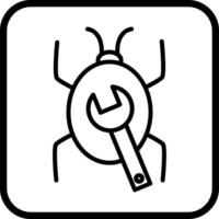 Bug Fixing Vector Icon