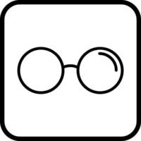 icono de vector de gafas