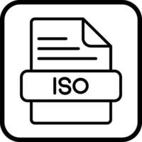 icono de vector iso