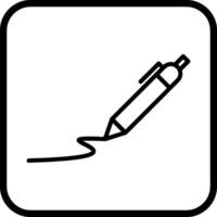 Draw Curve Vector Icon