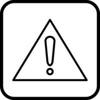Caution Sign Vector Icon