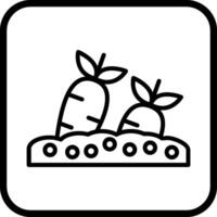 Vegetable plant Vector Icon