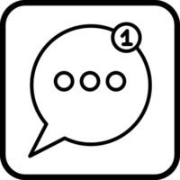 Message Bubbles Vector Icon