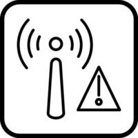 Non Ionizing Radiation Vector Icon