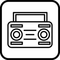 Cassette Player Vector Icon