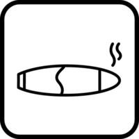 Cigar Vector Icon