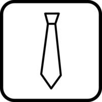 icono de vector de corbata