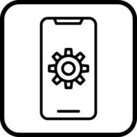 Mobile App Developing Vector Icon