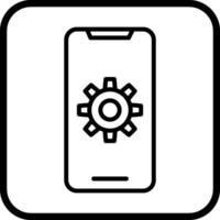 Mobile App Developing Vector Icon