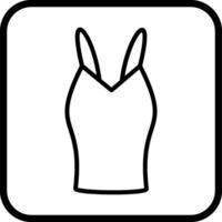 Ladies Vest Vector Icon