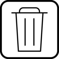 Garbage Vector Icon