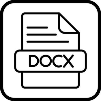 DOCX Vector Icon