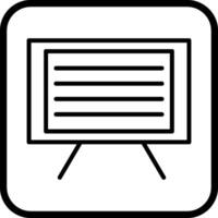 Classroom Board Vector Icon