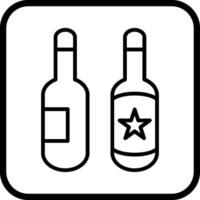 Beer Bottles Vector Icon