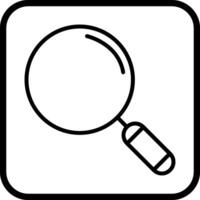 Magnifying Glass Vector Icon