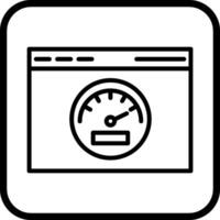 Page Speed Vector Icon