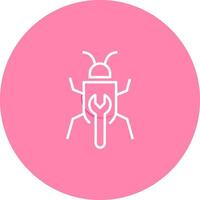 Bug Fixing Vector Icon