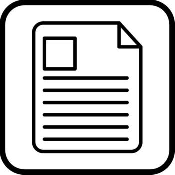 nota, vector, icono vector