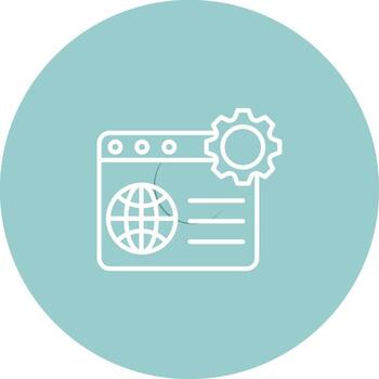 icono de vector de optimización web