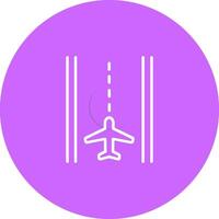 Runway Vector Icon
