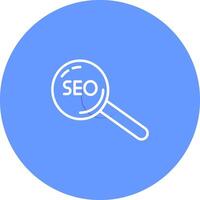 icono de vector de seo