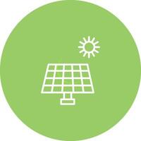 Solar Panel Vector Icon