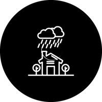 icono de vector de lluvia