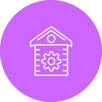 House Setting Vector Icon