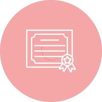 Certificate Vector Icon