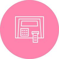 ATM Machine Vector Icon