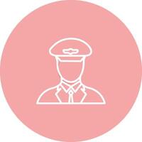 Flight Captain Vector Icon