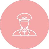 Flight Captain Vector Icon